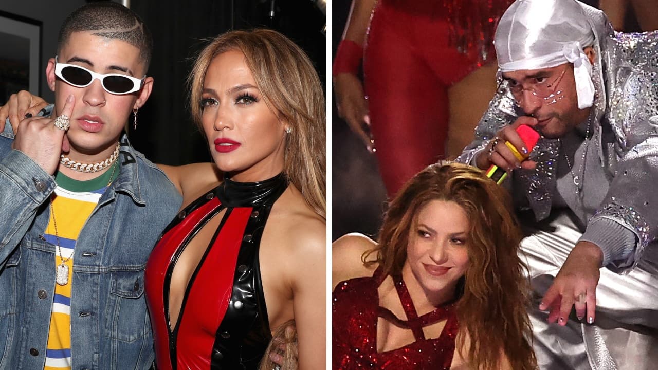 JLo y Shakira le envían sus mejores deseos a Bad Bunny en el Super Bowl 2026: "¡La vas a romper!"