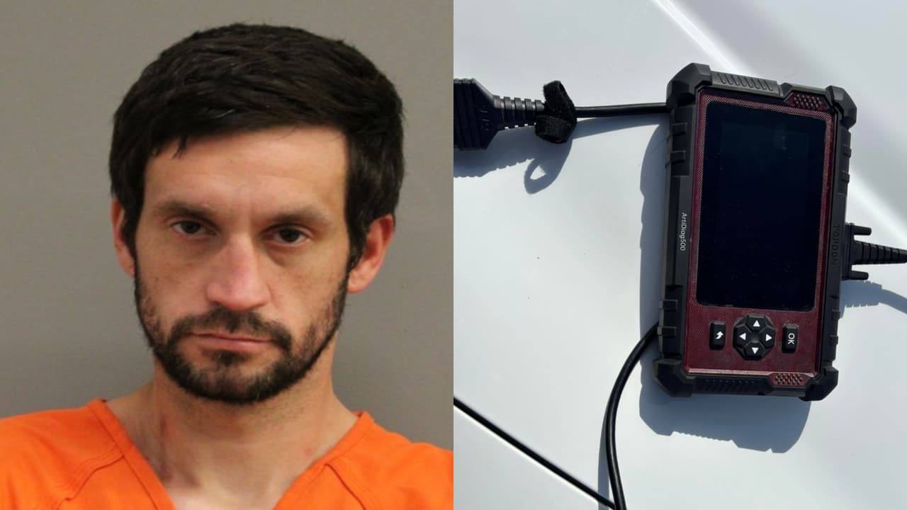 Huía a pie y terminó en la cárcel del condado Harris acusado de robar múltiples autos en todo Texas