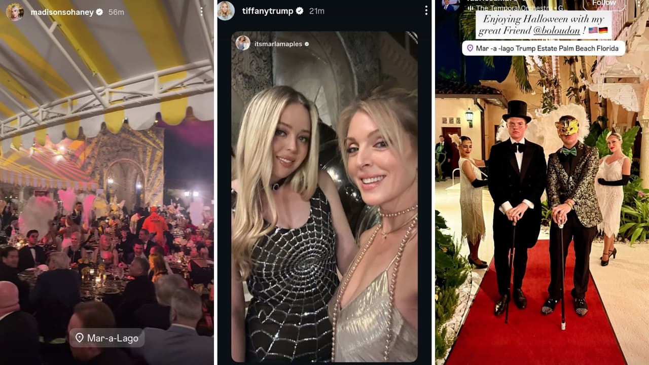 Mientras el país vive incertidumbre por los impactos del cierre del gobierno, en la residencia de descanso de Donald Trum en Mar-a-lago, en Florida, se realizó una lujosa celebración temática de Halloween, en la que participaron personajes como Marco Rubio, secretario de Estado, así como allegados y familiares del presidente, quienes compartieron algunas imágenes en redes sociales.