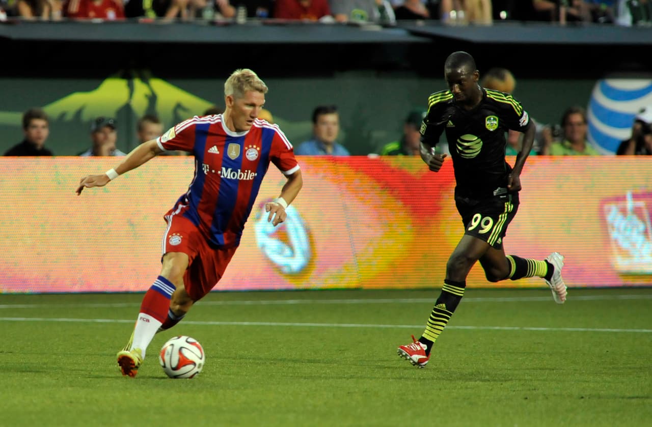 Otro de los flamantes campeones de Brasil 2014 que jugaron para el Bayern, incluían a Bastián Schweinsteiger, hoy jugador del Chicago Fire y que quizás pronto vuelva a jugar en este evento pero ahora vistiendo la camisa del All-Star Team.
