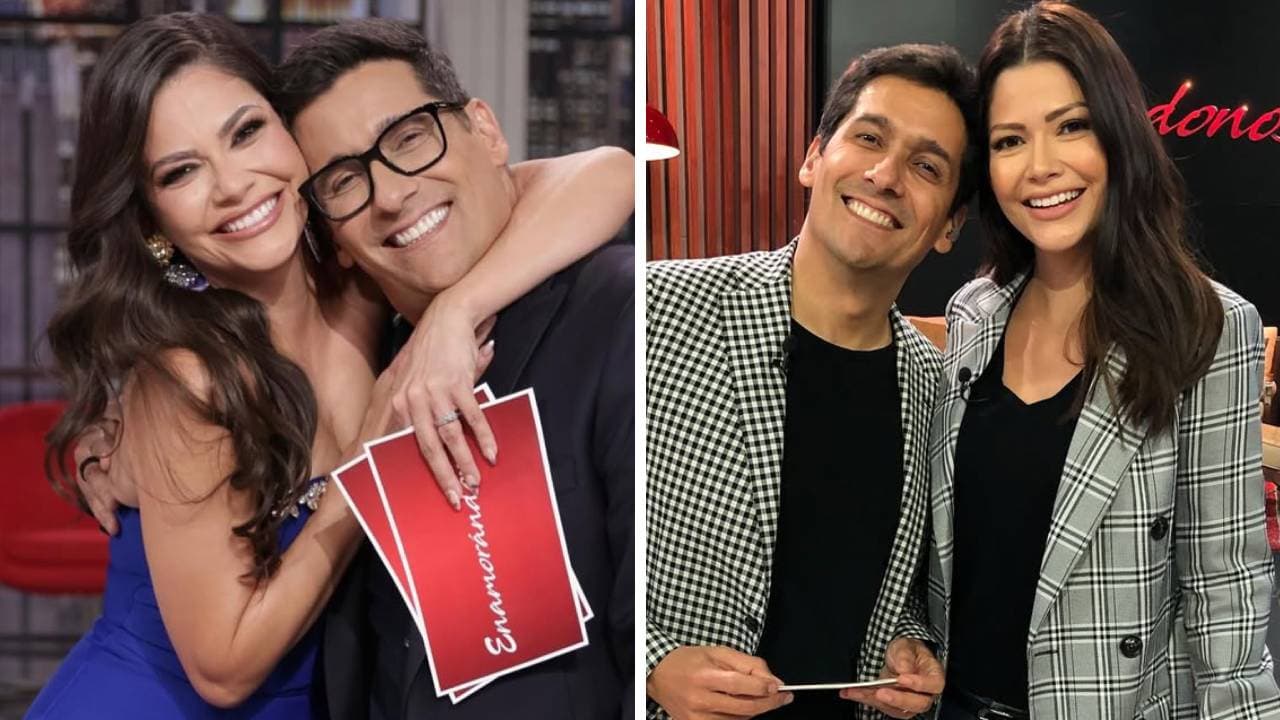 Ana Patricia y Rafael Araneda se despiden de Enamorándonos USA.