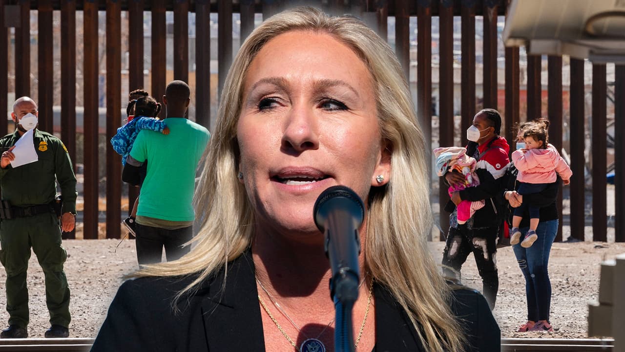 Taylor Greene impulsa uno de los proyectos de ley antiinmigrantes más duros de Estados Unidos