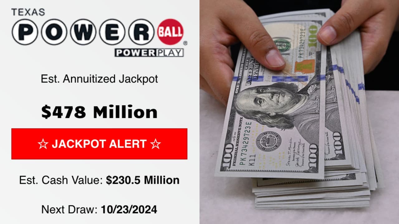 Texas tiene un nuevo millonario: Residente de Humble gana $1 millón en el sorteo de Powerball