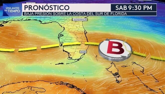 Fuertes lluvias por sistema de mal tiempo y marea del rey podrían traer inundaciones a Miami