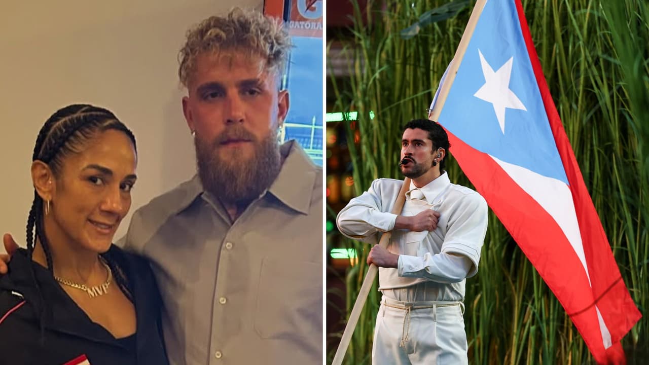 Famosa boxeadora responde a Jake Paul tras críticas a Bad Bunny: “No somos falsos estadounidenses”