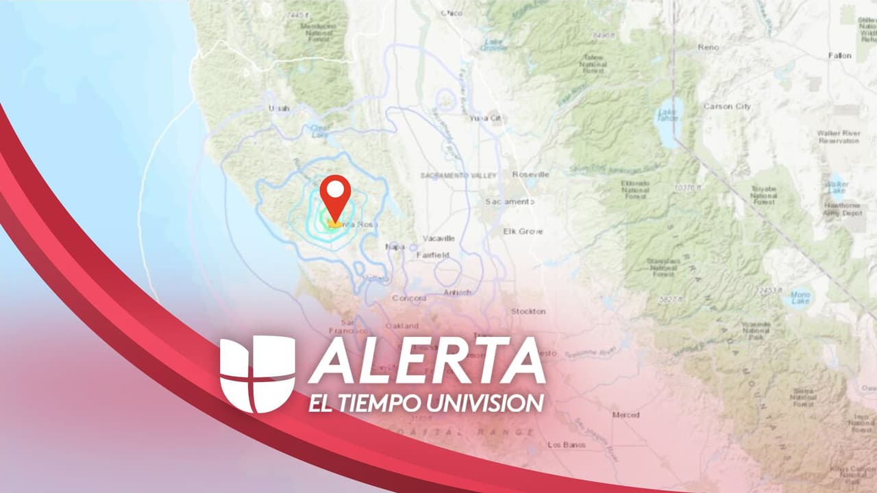 Terremoto de 4.4 golpea el norte de California, indicó el USGS