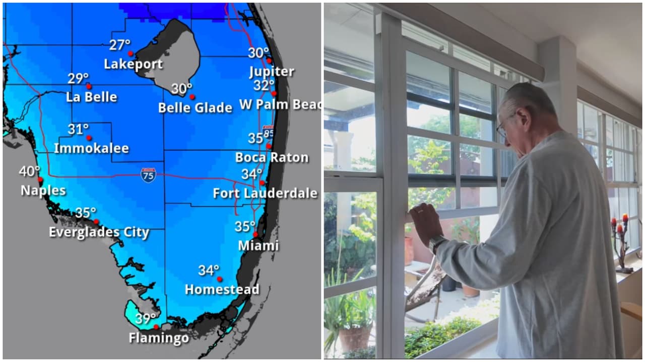 Consejos para protegerse usted, su familia y hogar, ante el frío más intenso en 15 años en Miami