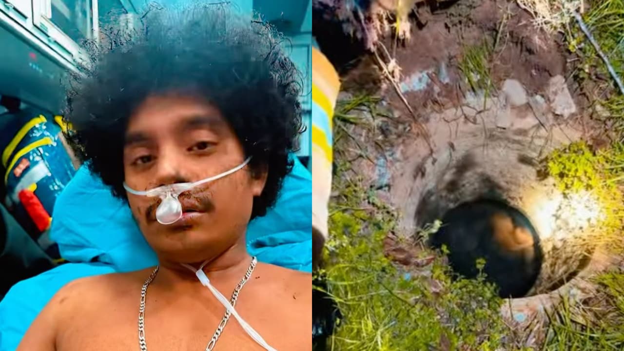 Hombre es rescatado tras permanecer varios días atrapado en una alcantarilla al norte del condado Harris