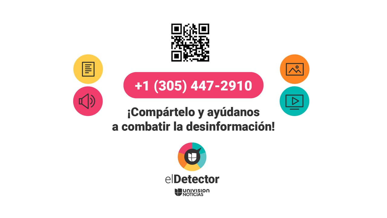 Comparte nuestro número de WhatsApp y súmate a la lucha contra la desinformación.