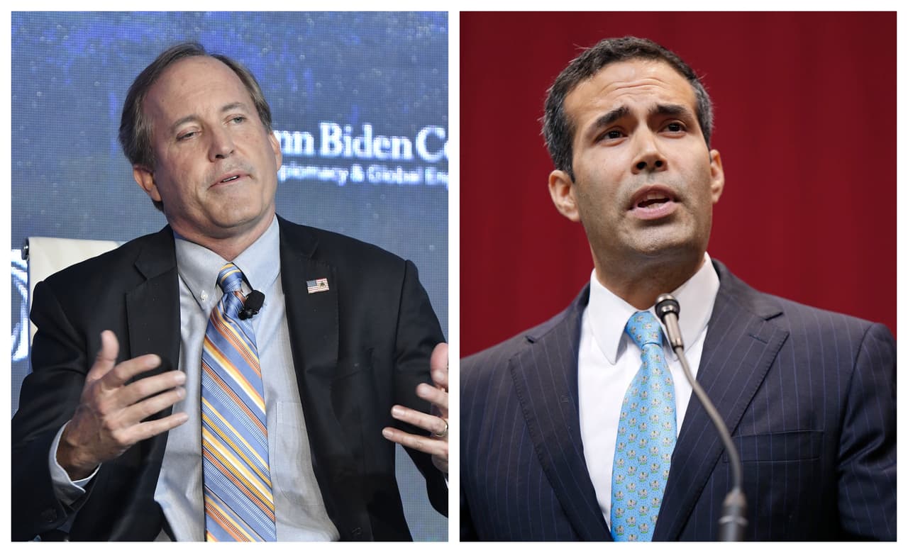 Hay segunda vuelta por la candidatura republicana a fiscal de Texas: Ken Paxton vs. George P. Bush