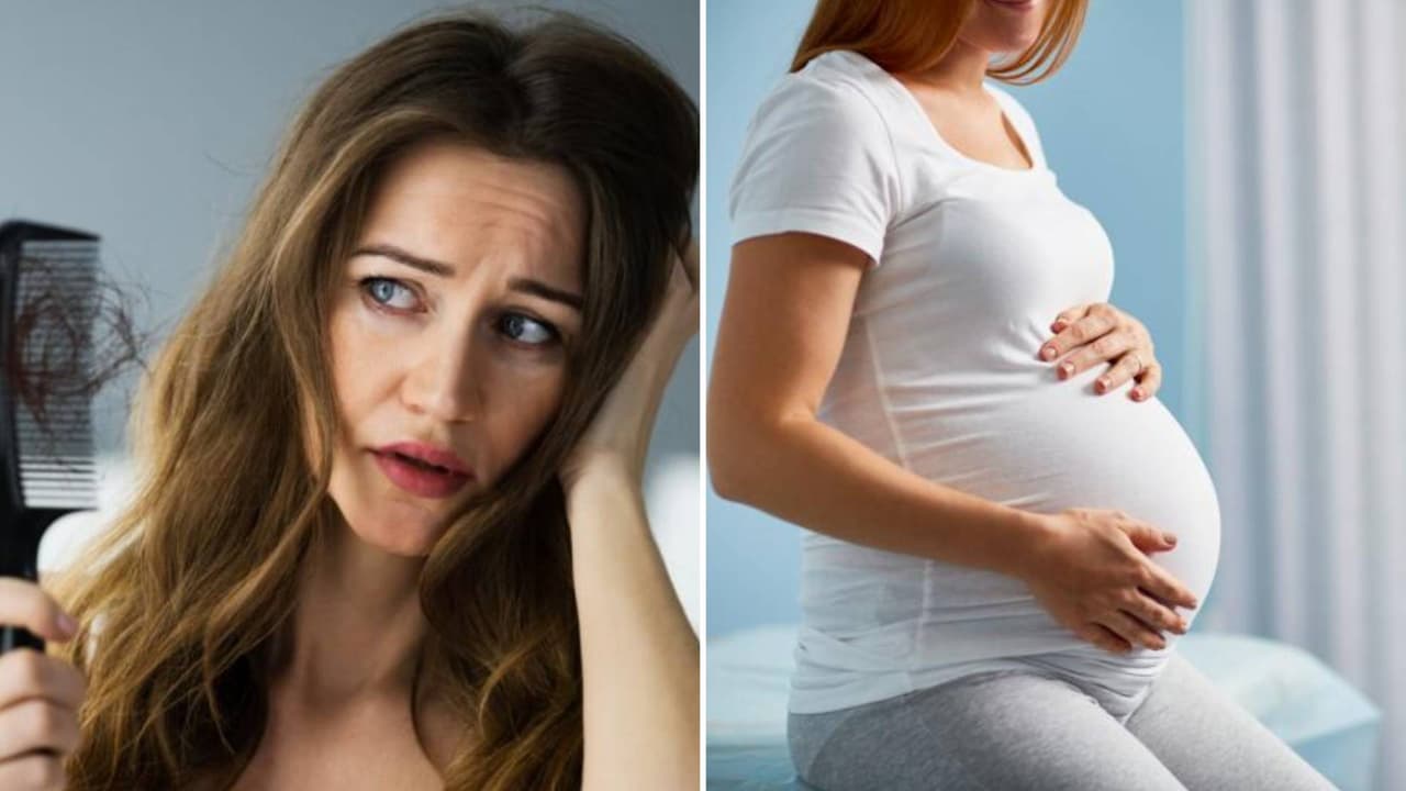 ¿Por qué el cabello se cae durante el embarazo y el postparto? Tips para reducir el problema