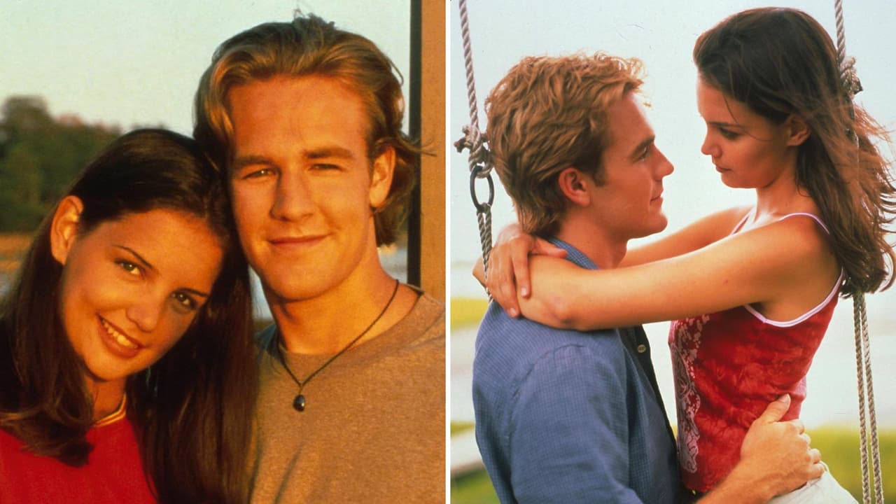 James Van Der Beek y Katie Holmes “salieron en secreto” mientras grababan ‘Dawson’s Creek’