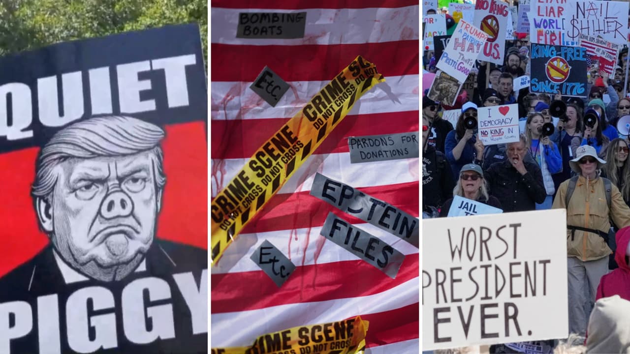 Cientos protestan en Tampa en defensa de inmigrantes y contra políticas de Trump