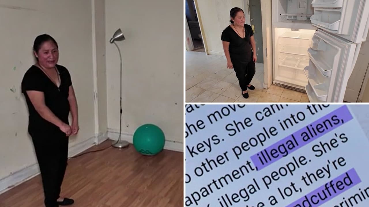Hispana asegura que casi es desalojada por su estatus migratorio y al entrar a su hogar se lleva una sorpresa