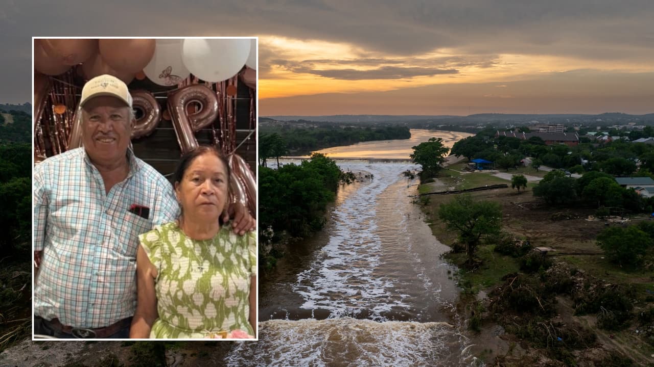 Pareja mexicana luchó hasta su último aliento por sobrevivir en desbordamiento del Río Guadalupe