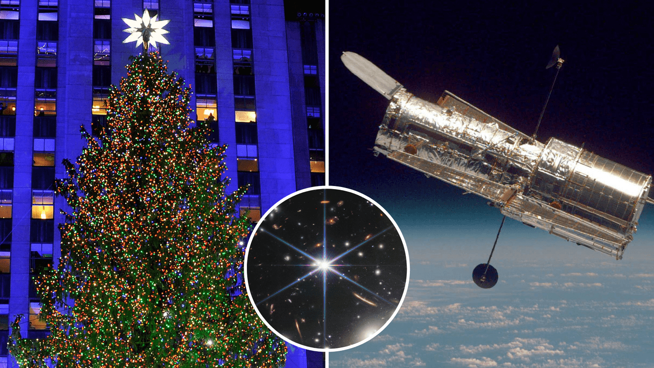Árbol de Navidad de estrellas: la NASA comparte foto del espectáculo visual en la Vía Láctea