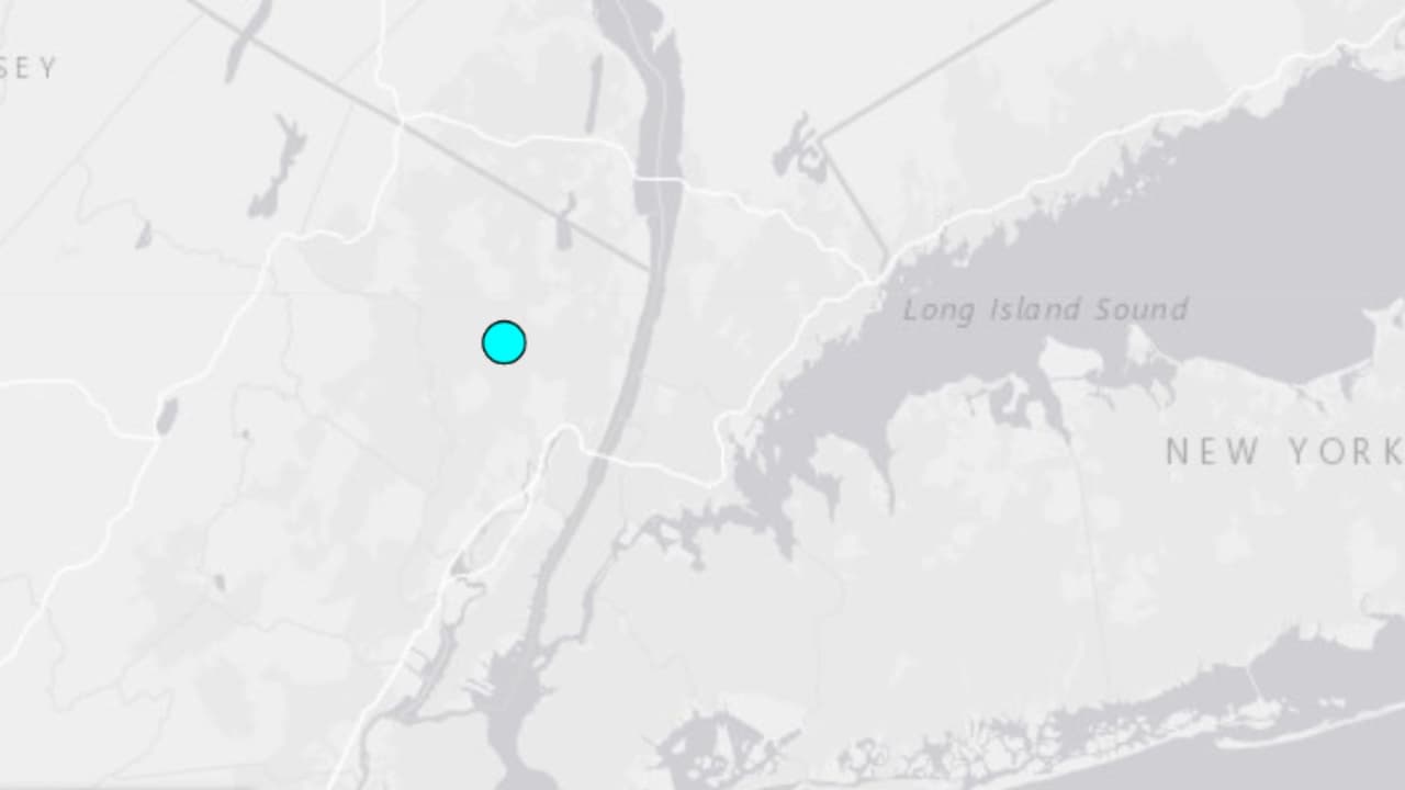Reportan temblor de 2.4 grados en Paramus, Nueva Jersey