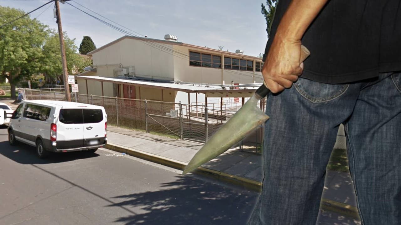 Estudiante envía al hospital a un maestro tras agredirlo con un cuchillo