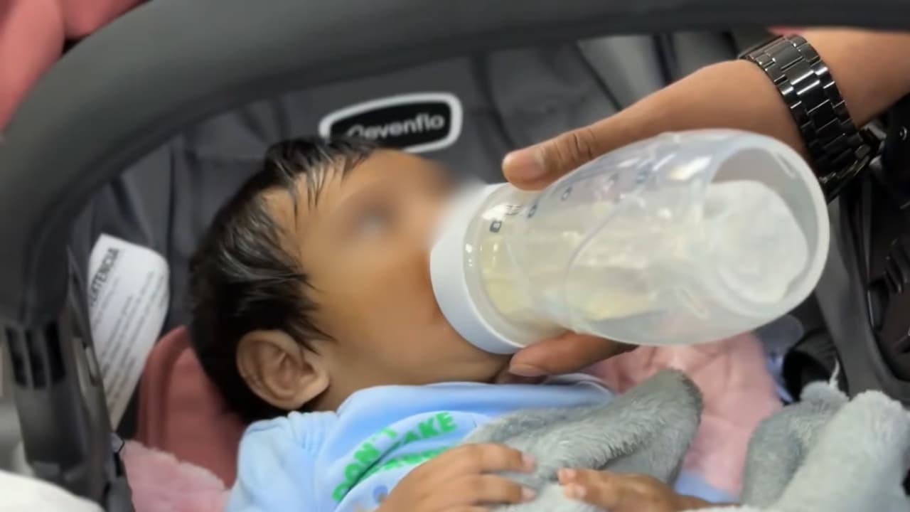 Así fue el regreso del bebé Juan Nicolás y su mamá a Guatemala tras ser repatriado desde Texas