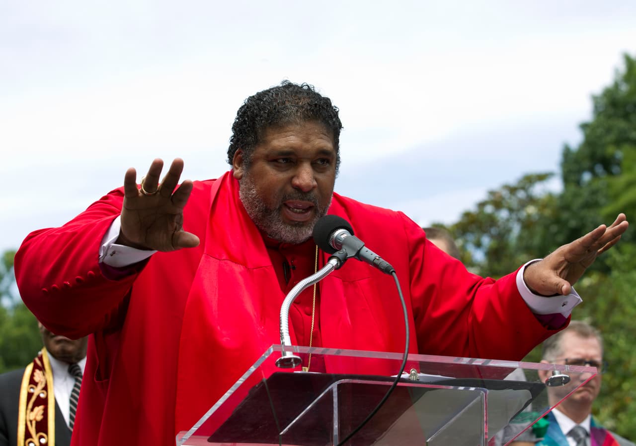 William Barber, el reverendo que pronunció la homilía en Servicio de Oración Inaugural de Biden