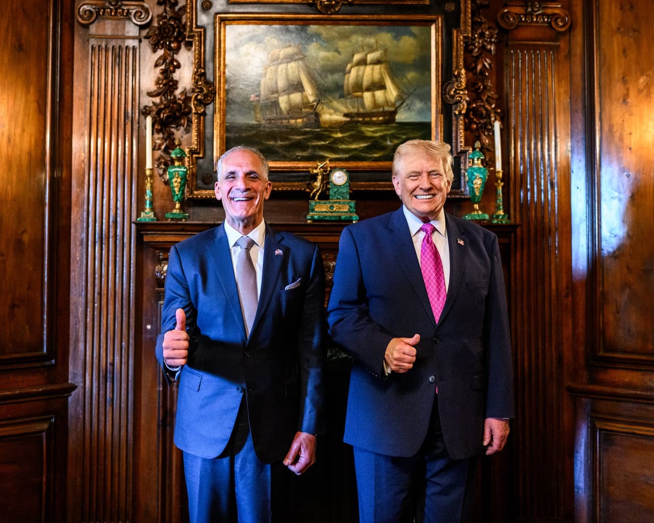 "Mi amigo": Trump elogia al presidente de Honduras tras conversaciones en EEUU