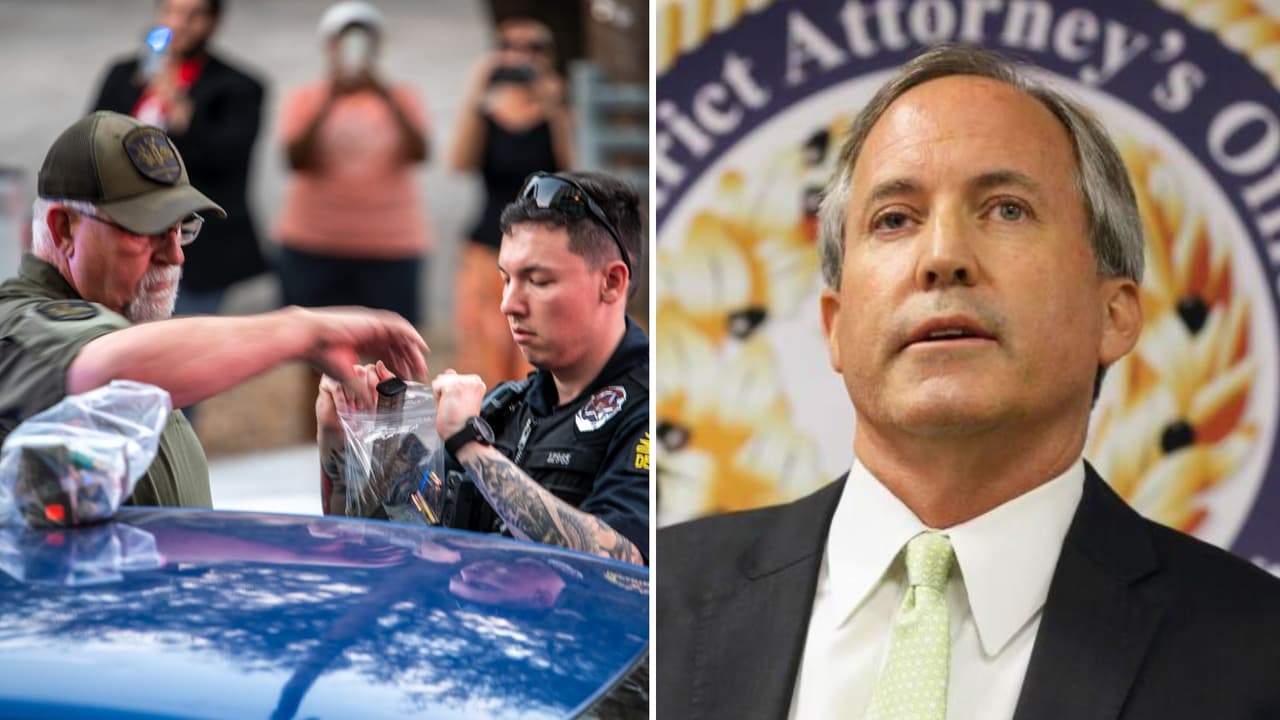 Detienen a hombre con municiones cerca de evento de Ken Paxton en Dallas