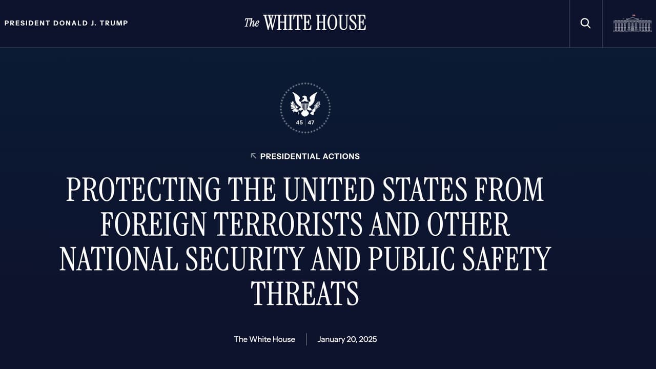 <b>La propuesta de pedir las redes sociales es para intentar cumplir con una orden ejecutiva del presidente Donald Trump</b>, según el documento que la agencia publicó en el Registro Federal.
<br>
<br>“Esta recopilación de información es necesaria para cumplir con la sección 2 de la Orden Ejecutiva (E.O.) titulada ‘Protección de los Estados Unidos contra terroristas extranjeros y otras amenazas a la seguridad nacional y a la seguridad pública’, que dirige la implementación de estándares de investigación uniformes y requiere la recopilación de toda la información necesaria para una investigación y selección rigurosa de todos los motivos de inadmisibilidad o bases para la denegación de beneficios relacionados con la inmigración”, especifica el documento.
<br>
<br>Esta orden ejecutiva de Trump se firmó el día en que asumió la presidencia, el 20 de enero de 2025, muestra el sitio web de la Casa Blanca.