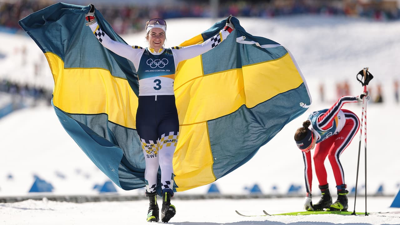 Ebba Andersson finalmente alcanza el oro olímpico en el esquí de fondo