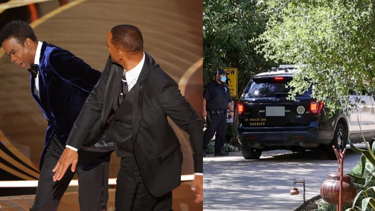 Policía acude a casa de Will Smith tras bofetada a Chris Rock en los Premios Oscar 2022