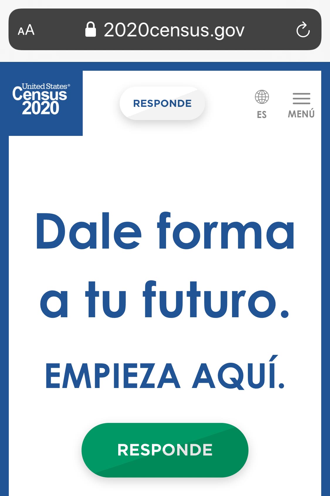 Cómo responder el censo, paso a paso