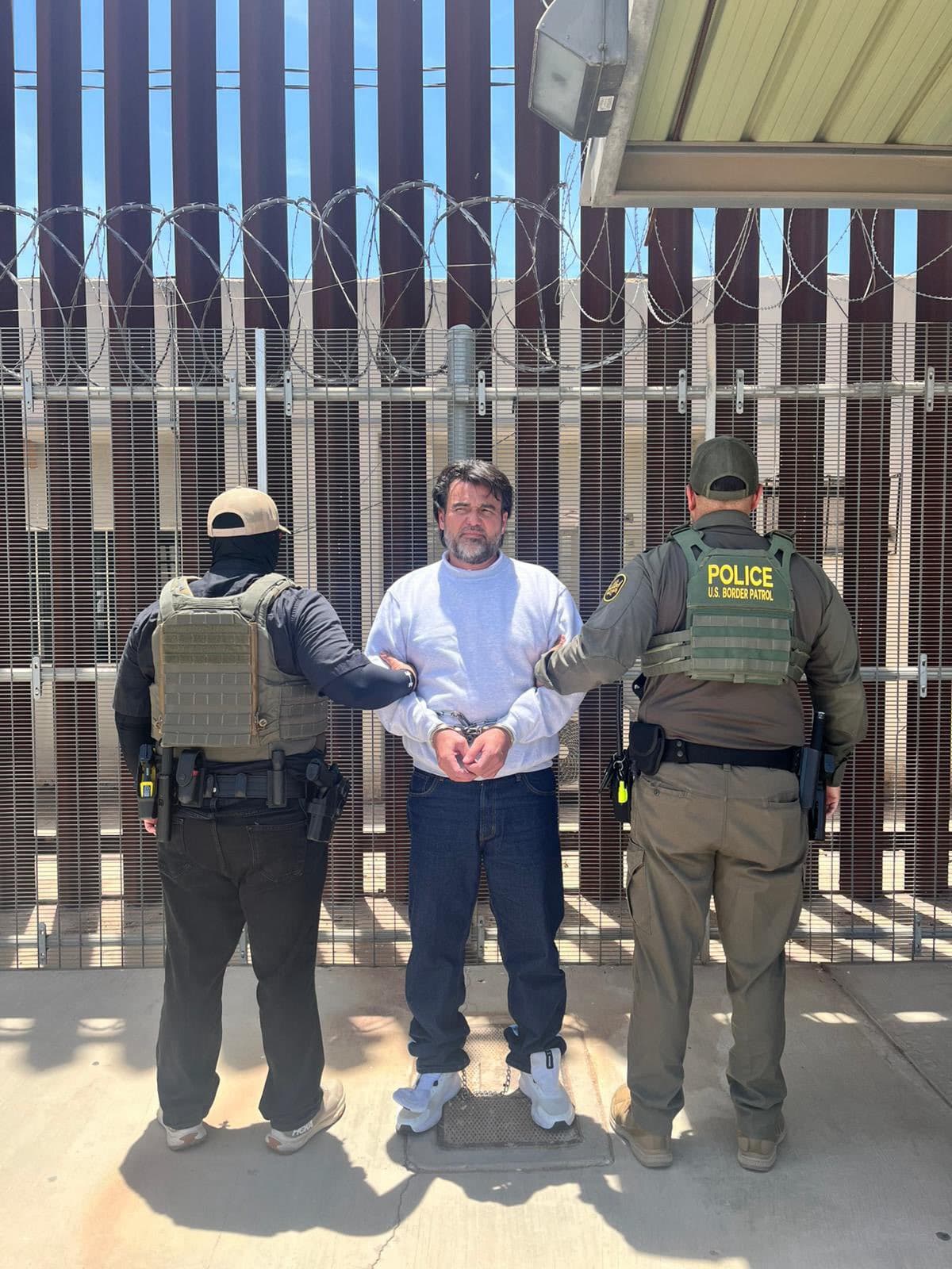 <b>Adolfo Botiller Cruz</b> fue detenido por la Patrulla Fronteriza Sector Tucson, y deportado a México, donde era buscado.