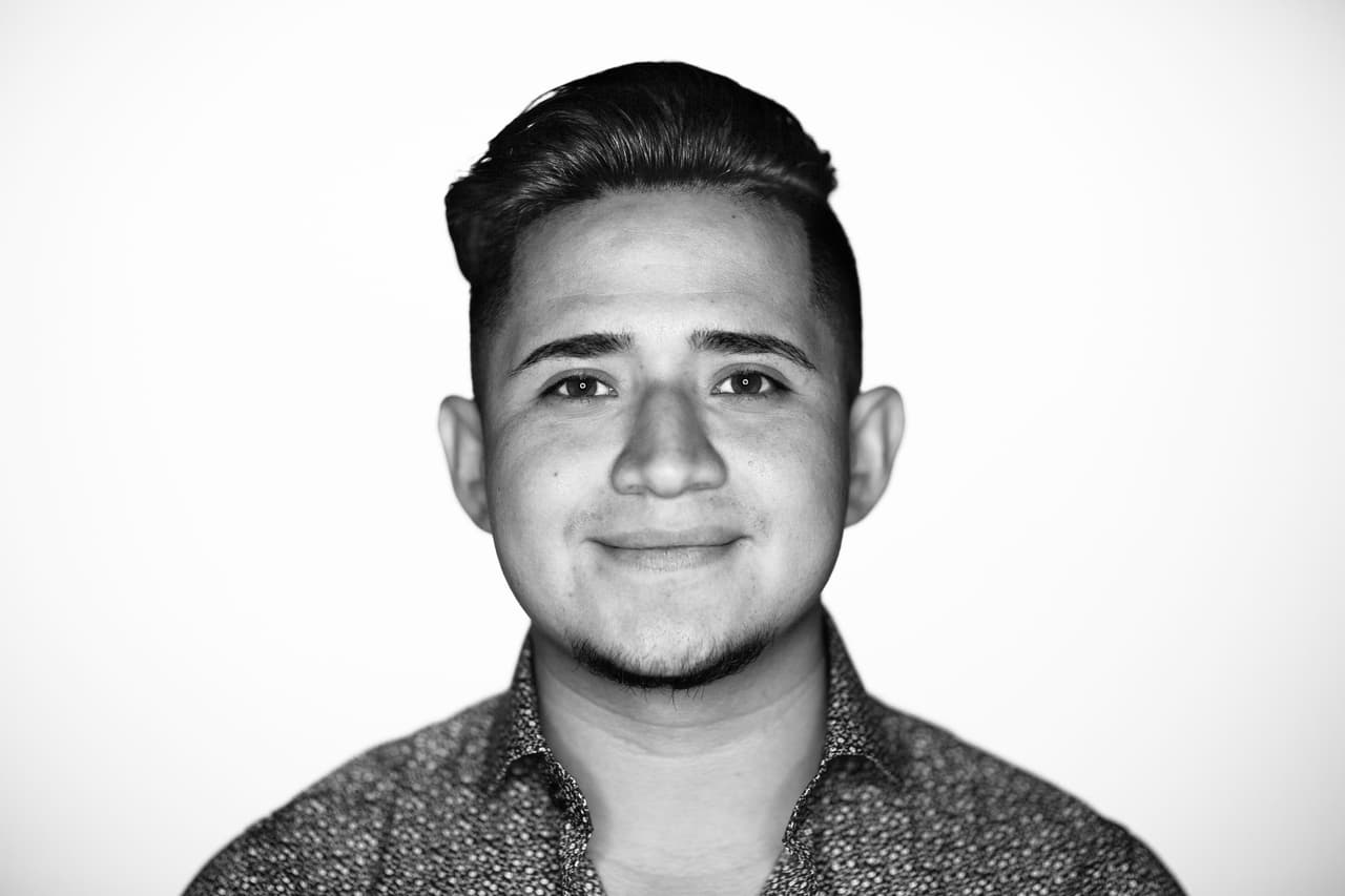 14 years in the USA. He arrived aged 8 from Mexico. After graduating from high school he worked in the fields to help his family. He is now a DACA beneficiary and is studying civil engineering. "If they take away the DACA permit, after having had the privilege of being able to study, where would we be? Would it all have been in vain? "