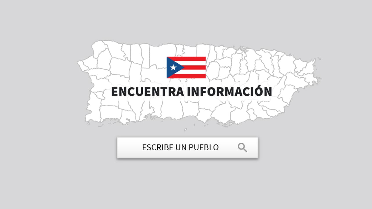 Encuentra información actualizada de tu pueblo en este buscador de Puerto Rico