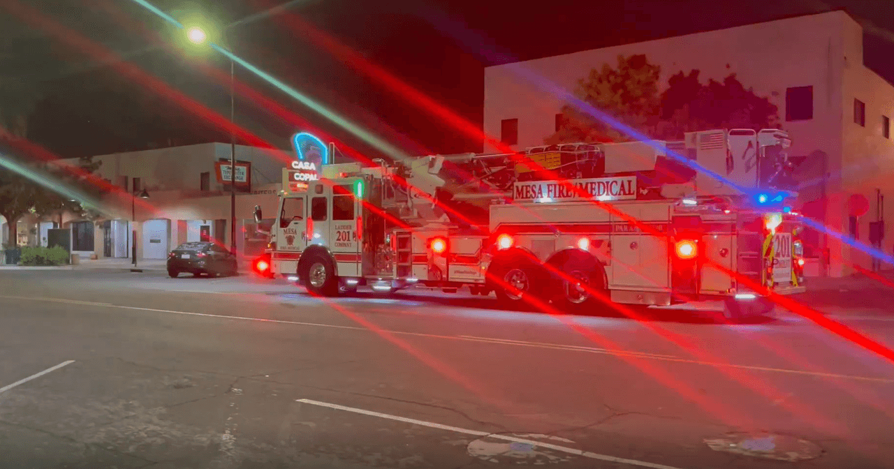 Equipos de emergencia inspeccionaron buscando
<b>materiales peligrosos.</b>