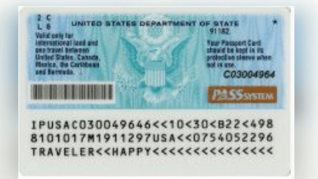 <h3 class="cms-H3-H3">¿Cuándo se puee utilizar? </h3>
<br>
<br>La tarjeta sirve como pasaporte para
<b> ciudadanos estadounidenses que viajan por tierra y mar desde Canadá, México, Bermudas y algunos países del Caribe</b>. En estos casos es más barata que el pasaporte en papel. Sin embargo, al no contar espacio para el visado
<b>no es válida para viajes internacionales en avión.</b>