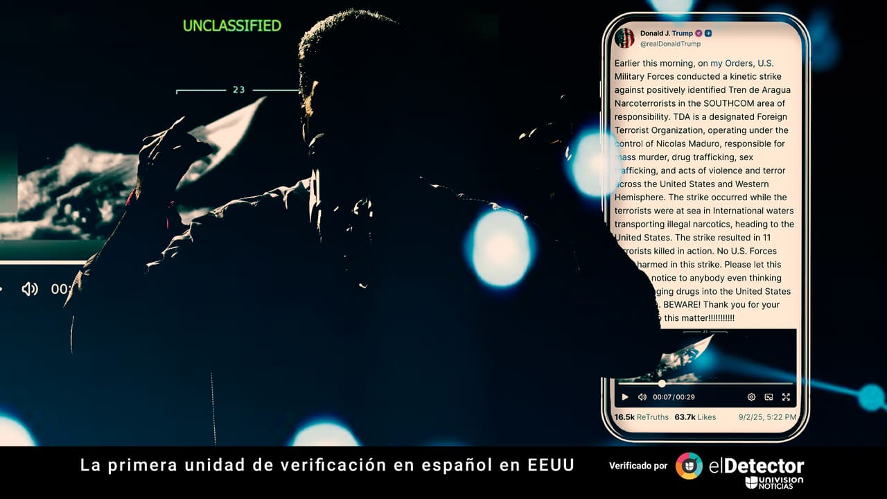 ¿Está manipulado el video de la lancha atacada por EEUU, como dice el gobierno de Venezuela? Esto es lo que sabemos