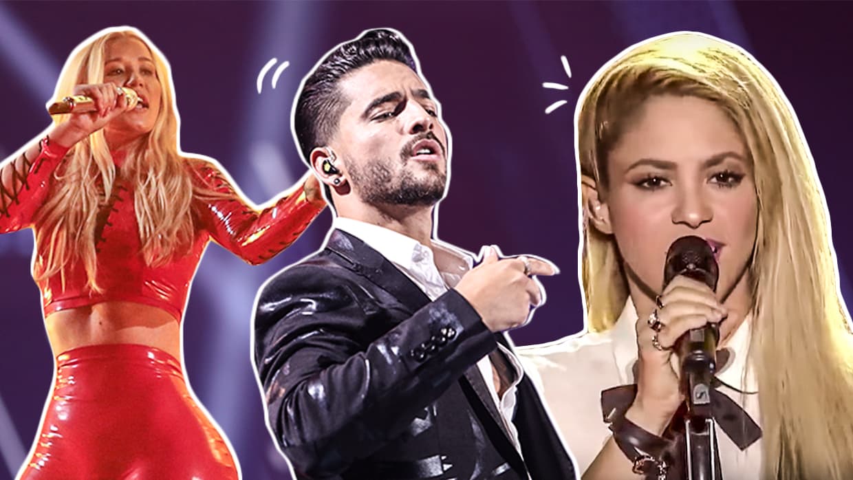 Maluma, Shakira e Iggy Azalea, los momentazos de Premios Juventud