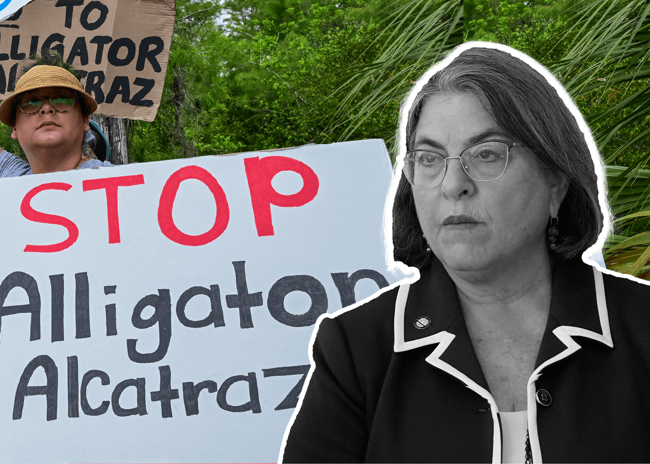 'Alligator Alcatraz': alcaldesa de Miami-Dade es criticada por su "inacción" contra el centro de detención de inmigrantes