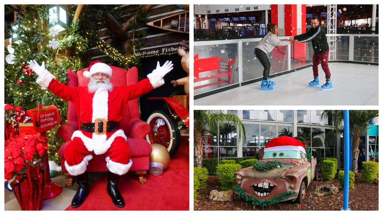 Navidad en Orlando: Dezerland Park se convierte en el paraíso invernal de Florida