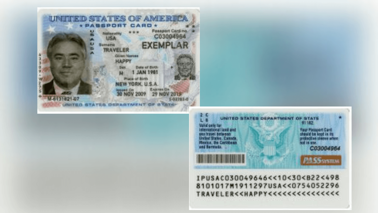 <h2 class="cms-H2-H2">Es más barato</h2>
<br>
<br>A diferencia del pasaporte tipo libro cuyo costo es de 165 dólares para adultos y 135 dólares para menores, el pasaporte tipo tarjeta es más económico.
<br>
<br>Según el sitio oficial del departamento de asuntos consulares de Estados Unidos, el costo es de
<b> $60 para adultos y $50 para niños </b>cuando se tramita por primera vez y unos
<b>30 dólares al renovarlo</b>.
<br>
<br>En resumen, la tarjeta de pasaporte es para ciudadanos estadounidenses que viven en comunidades fronterizas del norte y del sur y cruzan la frontera por tierra. Para viajes aéreos al extranjero usa el pasaporte tipo libro.
<br>
<br>
<b><a href="https://travel.state.gov/content/travel/en/passports/have-passport/renew.html" target="_blank">Puedes obtener más información e iniciar el trámite en línea dando clic a este enlace</a></b>.