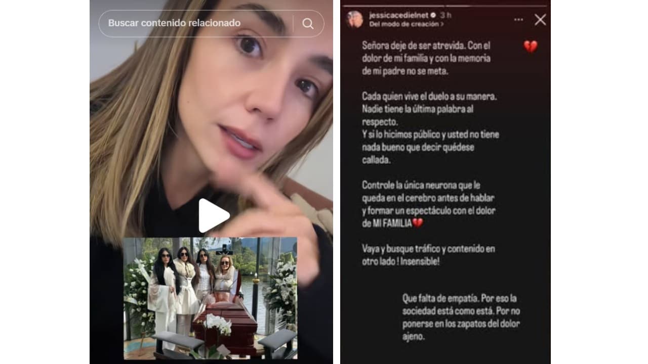 Jessica Cediel así respondió a Tuti Vargas.