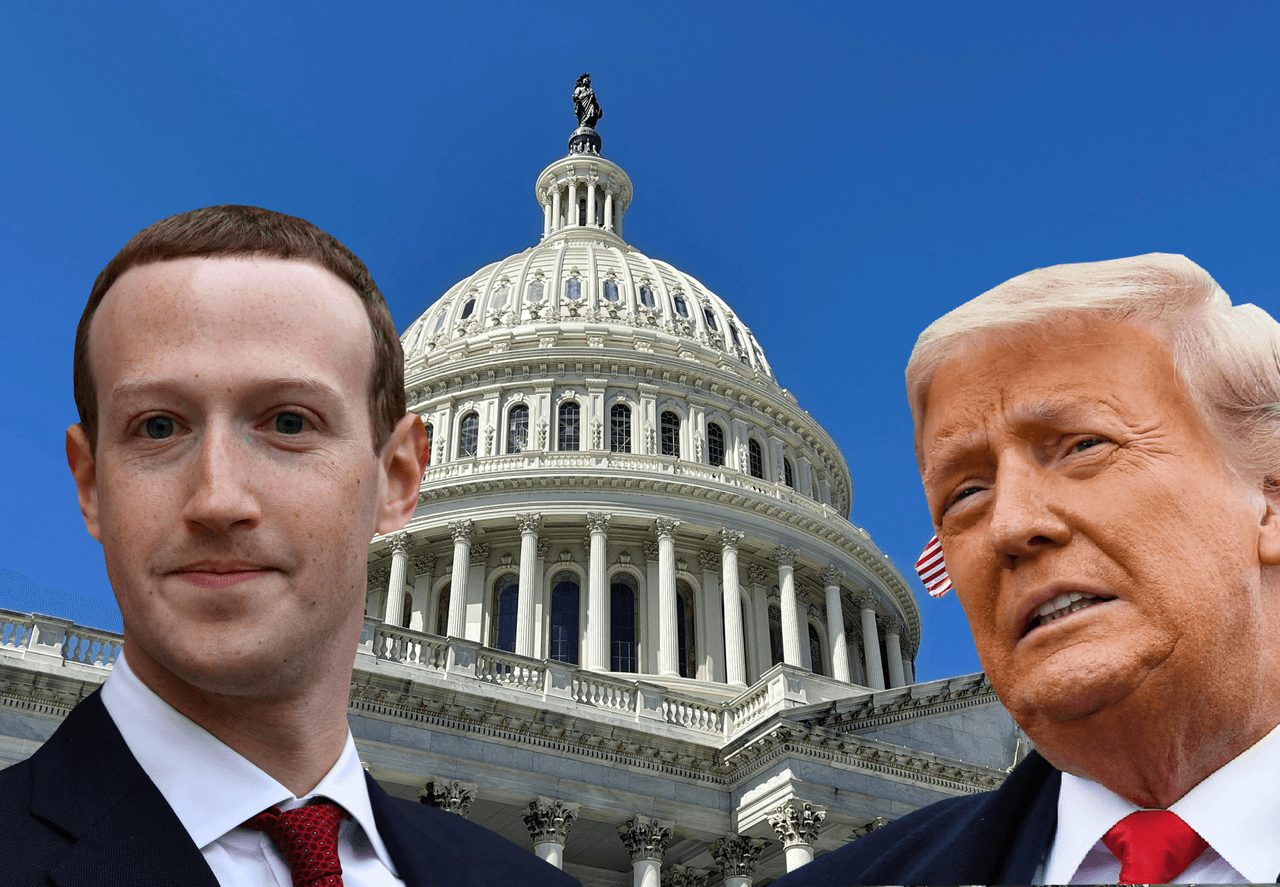 Mark Zuckerberg dice que Trump "debería ser responsable de sus palabras" antes del 'vergonzoso' ataque al Capitolio