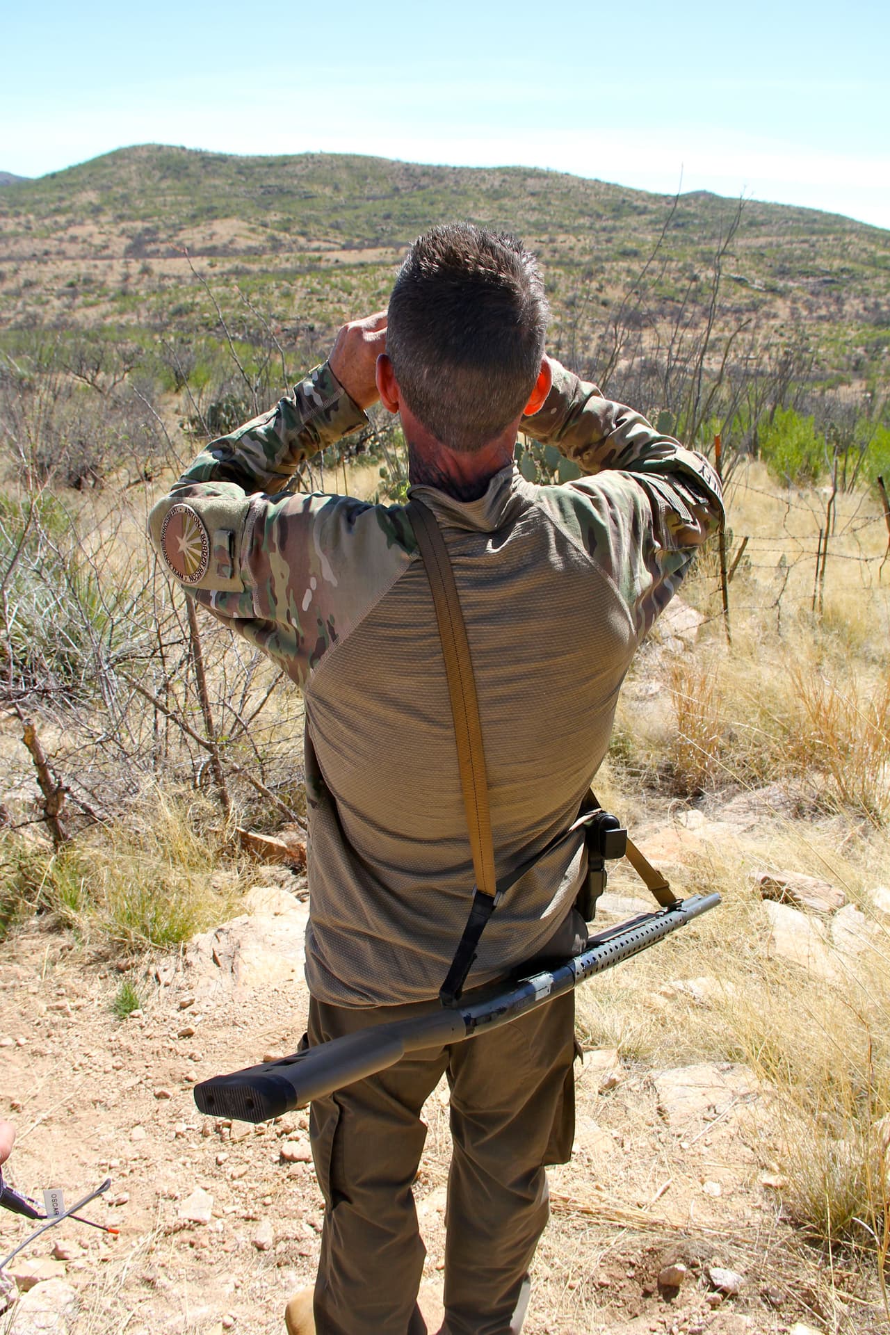 Durante nuestro recorrido, nunca nos encontramos con un agente de la Patrulla Fronteriza.