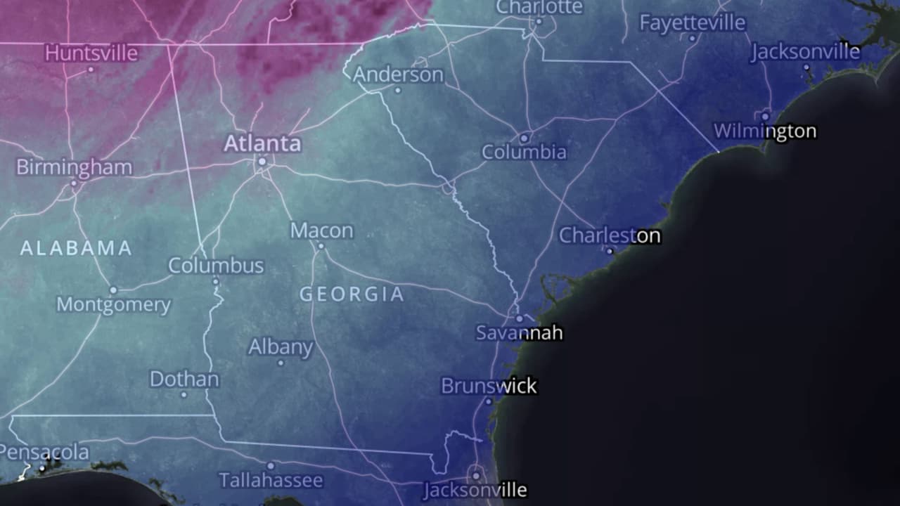 Emiten alerta de frío extremo en zonas de Georgia, se sentirá por debajo de los 0 grados