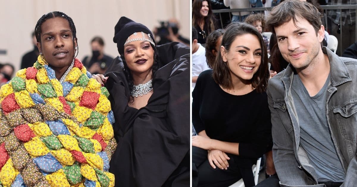 Así como Rihanna y A$AP Rocky, estos famosos pasaron de la amistad a formar una familia