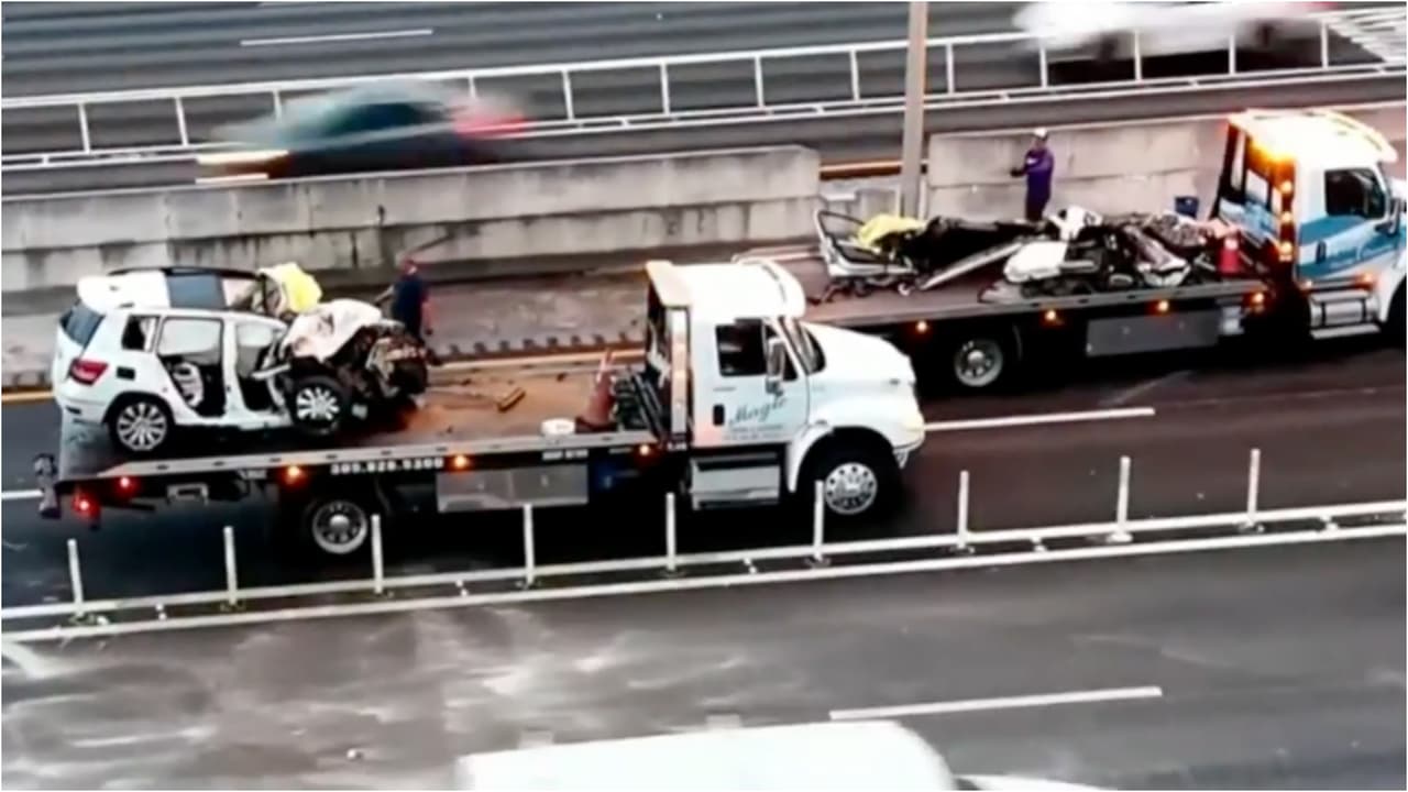 Al menos un muerto en un accidente de seis vehículos en West Palm Beach