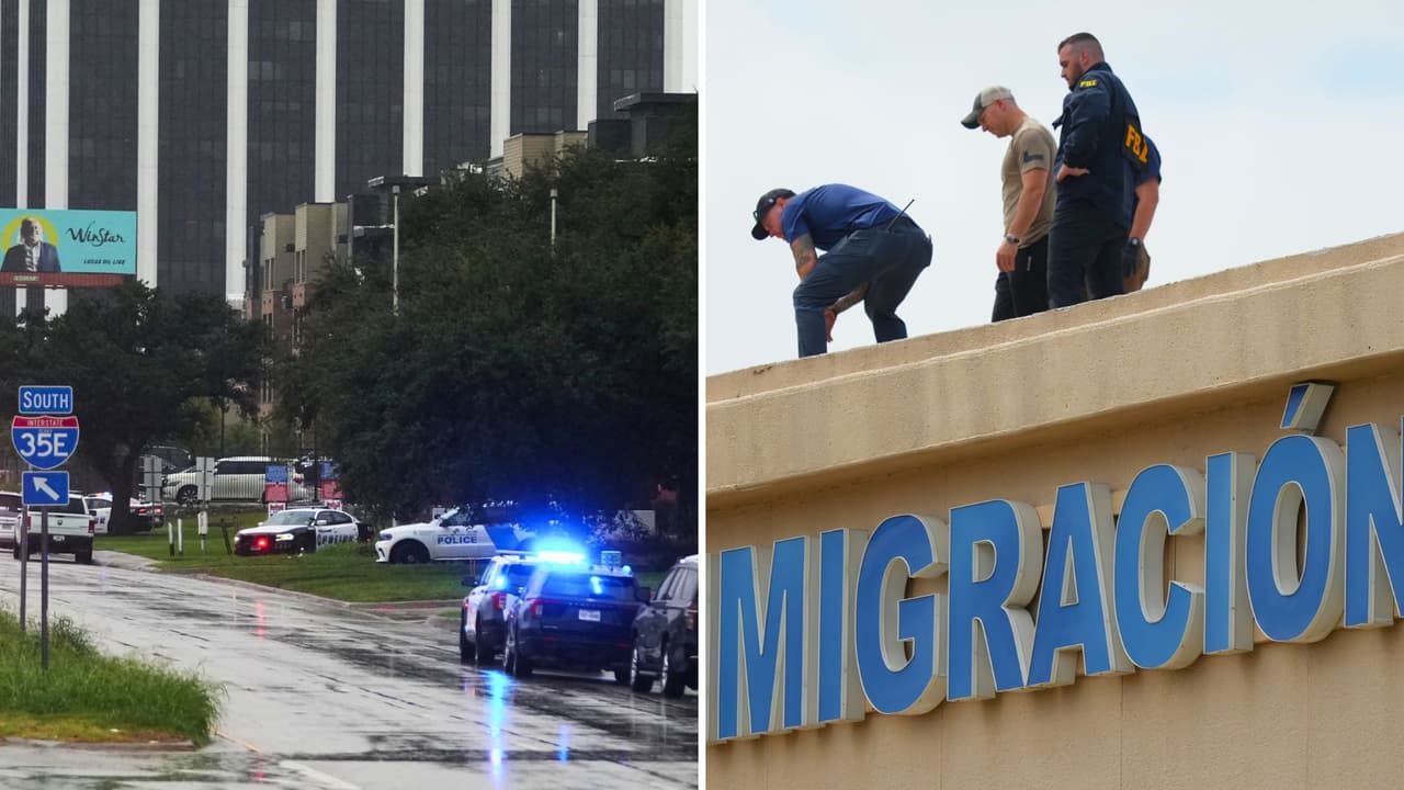 <h3 class="cms-H3-H3">Ataque armado contra centro de procesamiento de ICE en Dallas </h3>
<b>Qué pasó, quién, dónde y cuándo:</b>
<br>La mañana del 24 de septiembre,
<a href="https://www.univision.com/local/dallas-kuvn/tiroteo-cerca-oficina-ice-dallas-heridos-reporta-policia" target="_blank">un hombre abrió fuego contra un centro de procesamiento de ICE en Dallas</a>, ubicado sobre North Stemmons Freeway, cerca del aeropuerto Love Field.
<br>El ataque ocurrió poco después de las 6 de la mañana, según informó la Policía de Dallas.
<br>
<b>Cómo ocurrió el ataque:</b>
<br>De acuerdo con las autoridades, el acusado subió a la azotea de un edificio cercano y disparó con un rifle en dirección a la sede federal.
<br>Ningún agente de ICE resultó herido durante el ataque.
<br>
<b>Las víctimas:</b>
<br>Los disparos alcanzaron a tres inmigrantes detenidos que eran trasladados dentro de una camioneta, esposados.
<br>Uno de ellos,
<a href="https://www.univision.com/local/dallas-kuvn/familia-norlan-guzman-salvadoreno-muerto-ataque-sede-ice-dallas-exige-justicia" target="_blank">Norlan Guzmán Fuentes, de 37 años, murió en el lugar</a>, según la Oficina del Médico Forense del Condado de Dallas.
<br>
<a href="https://www.univision.com/noticias/inmigracion/muere-uno-de-los-migrantes-heridos-en-el-iroteo-en-el-centro-de-ice-en-dallas" target="_blank">Un segundo detenido, Miguel Ángel García Hernández, falleció días después</a> en el hospital a causa de las heridas.
<br>El tercer hombre,
<a href="https://www.univision.com/local/dallas-kuvn/entrevista-jose-andres-bordones-sobreviviente-ataque-ice-dallas-visa-u" target="_blank">José Andrés Bordones Molina, sobrevivió y permanece bajo custodia</a> mientras continúa su proceso migratorio.
<br>
<b>El atacante:</b>
<br>Las autoridades
<a href="https://www.univision.com/local/dallas-kuvn/joshua-jahn-ice-dallas-ataque" target="_blank">identificaron al agresor como Joshua Jahn, de 29 años.</a>
<br>La Policía de Dallas informó que fue hallado muerto en la escena por una herida de bala autoinfligida.