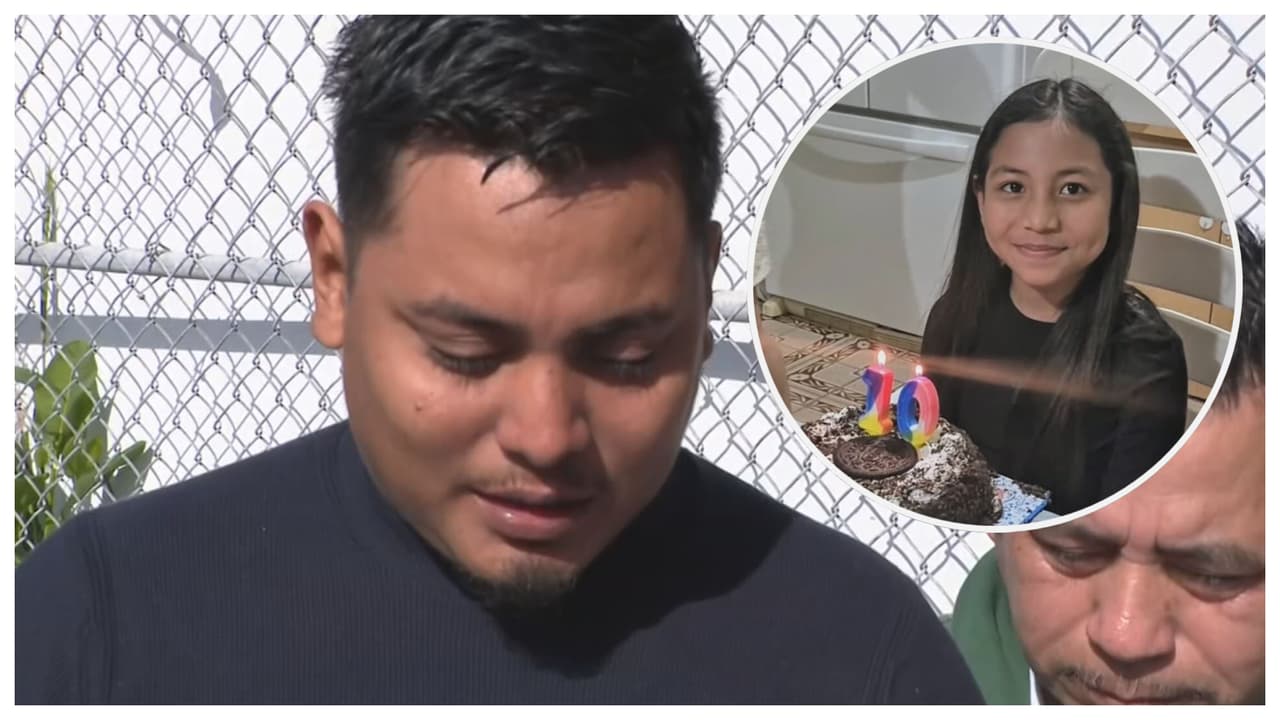 “Se la quiso llevar el señor”: padre de niña de 10 años que murió por una bala perdida en Año Nuevo