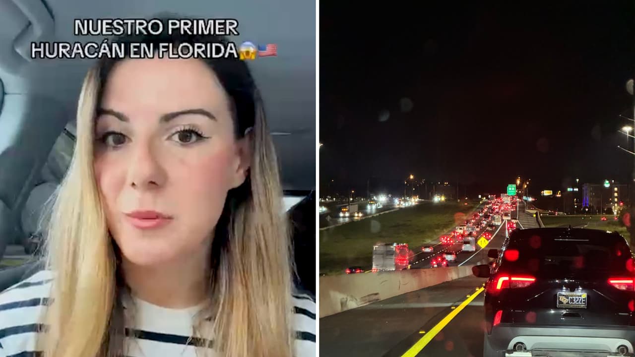 Un camino de más de 12 horas y $700: lo que cuesta huir de Florida por el huracán Milton
