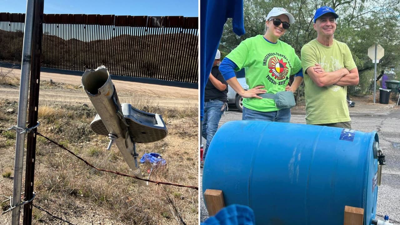 Organización denuncia que vándalos destruyen barriles con agua colocados en el desierto de Arizona – Sonora